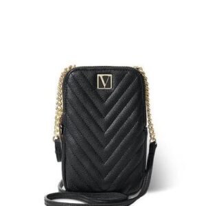 Victoria Aliedasi Quilted Chain Crossbody Bag