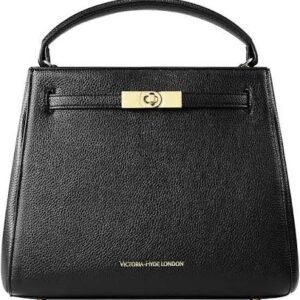 Victoria Aliedasi Classic Gold Emblem Handbag