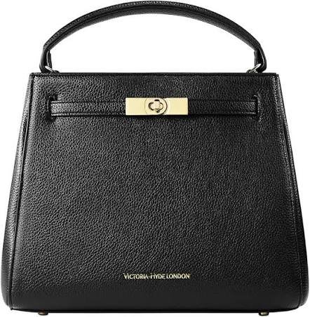 Victoria Aliedasi Classic Gold Emblem Handbag